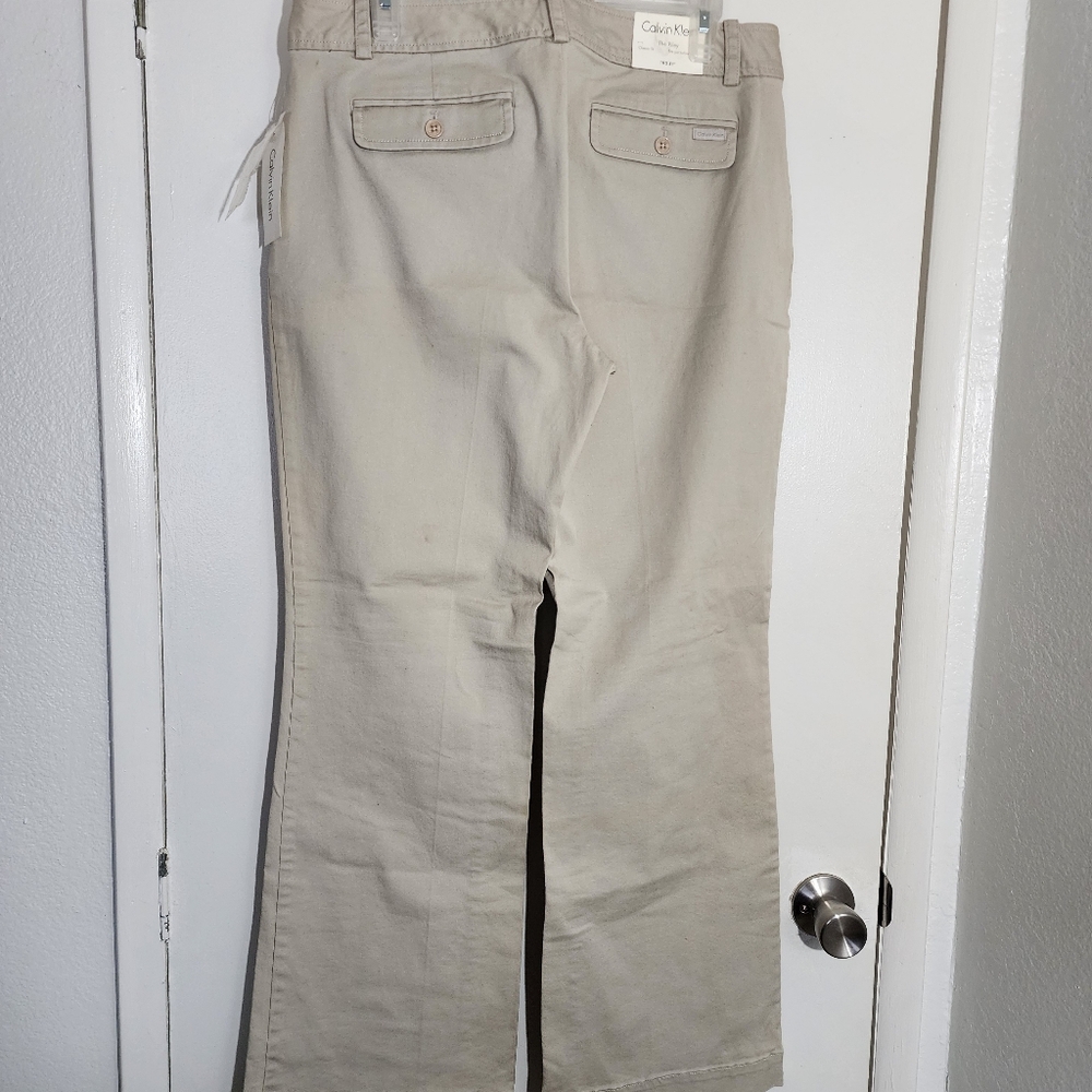 Calvin Klein tan Riley pants - Picture 3 of 5